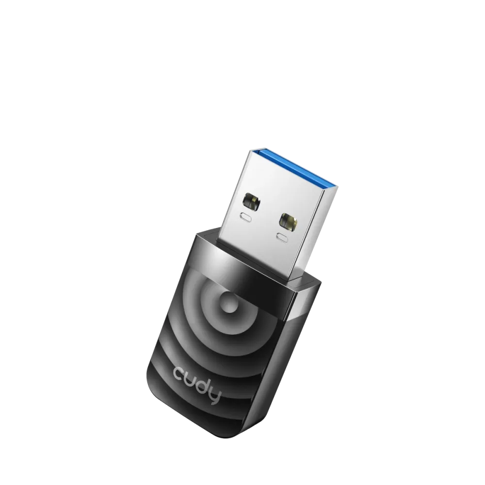 CUDY Adapter WU1300S AC1300 USB Dual-Band Wi-Fi