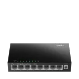 CUDY Switch FS108, 8x 10/100Mbps RJ45 ports, unmanaged, plug-and-play, desktop/wall-mount design, metal enclosure