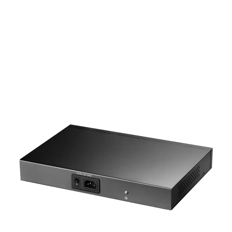 CUDY Switch GS1024, 24x 10/100/1000Mbps RJ45 ports, unmanaged, plug-and-play, metal housing, rackmount
