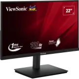 ViewSonic Monitor 22 VA220-H, 1920×1080 (FHD), SuperClear VA panel, 100Hz, 1 ms, 4000:1, 250 cd/m2, HDMI + VGA, zvučnici ne, hub