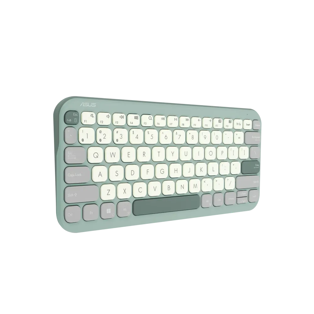 Asus Tastatura KW100 Marshmallow/green/ Copilot
