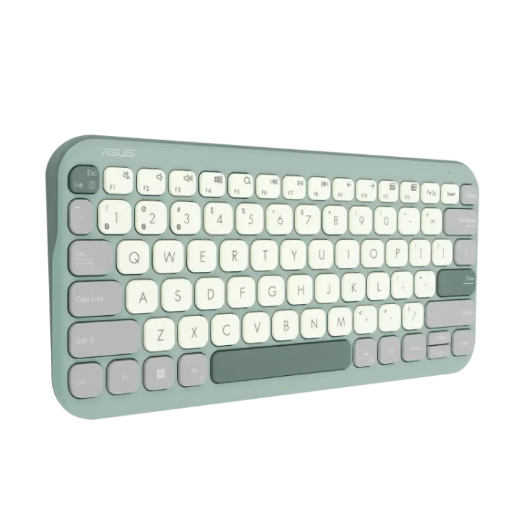 Asus Tastatura KW100 Marshmallow/green/ Copilot