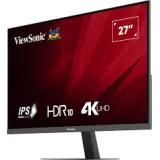 ViewSonic Monitor 27 VA2708-4K-HD, 3840×2160 (4K UHD), SuperClear IPS panel, 60Hz, 4 ms, 1200:1, 250 cd/m², 2x HDMI + DisplayPor