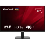 ViewSonic Monitor 27 VA2708-4K-HD, 3840×2160 (4K UHD), SuperClear IPS panel, 60Hz, 4 ms, 1200:1, 250 cd/m², 2x HDMI + DisplayPor
