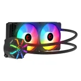Rampage CPU Cooler HELIOS C2 240 RGB (1700, 1200, AM5, AM4)
