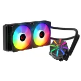 Rampage CPU Cooler HELIOS C2 240 RGB (1700, 1200, AM5, AM4)