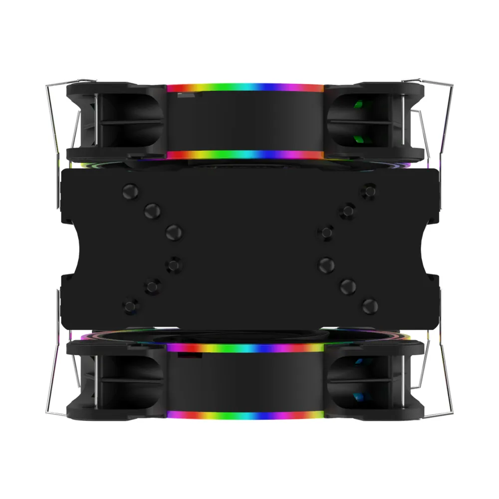 Rampage CPU Cooler ICED120-RGB Dual (1200, AM4)