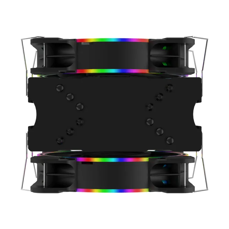 Rampage CPU Cooler ICED120-RGB Dual (1200, AM4)