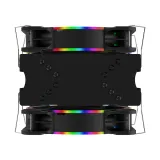 Rampage CPU Cooler ICED120-RGB Dual (1200, AM4)