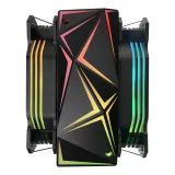 Rampage CPU Cooler OCTAGON C60 Dual ARGB (1700, 1200, AM5, AM4)