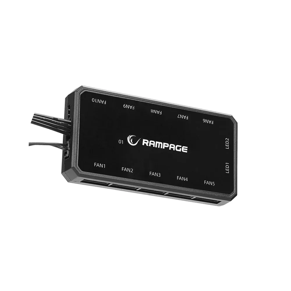 Rampage Cooler COOLWIND F3 3x120 ARGB + controller