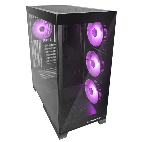 Rampage CASE HYDRA V2 BLACK 4x120 RGB