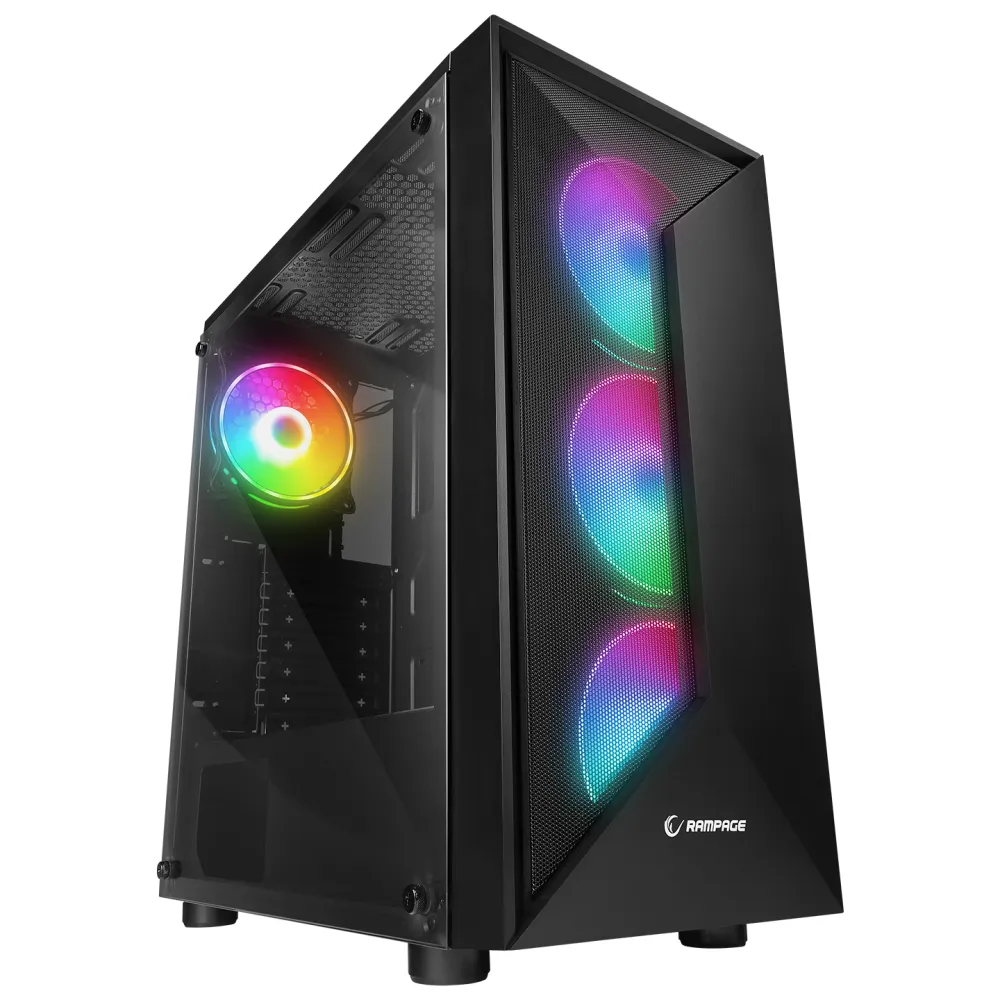 Rampage CASE TRIANGLE 4x120 RGB