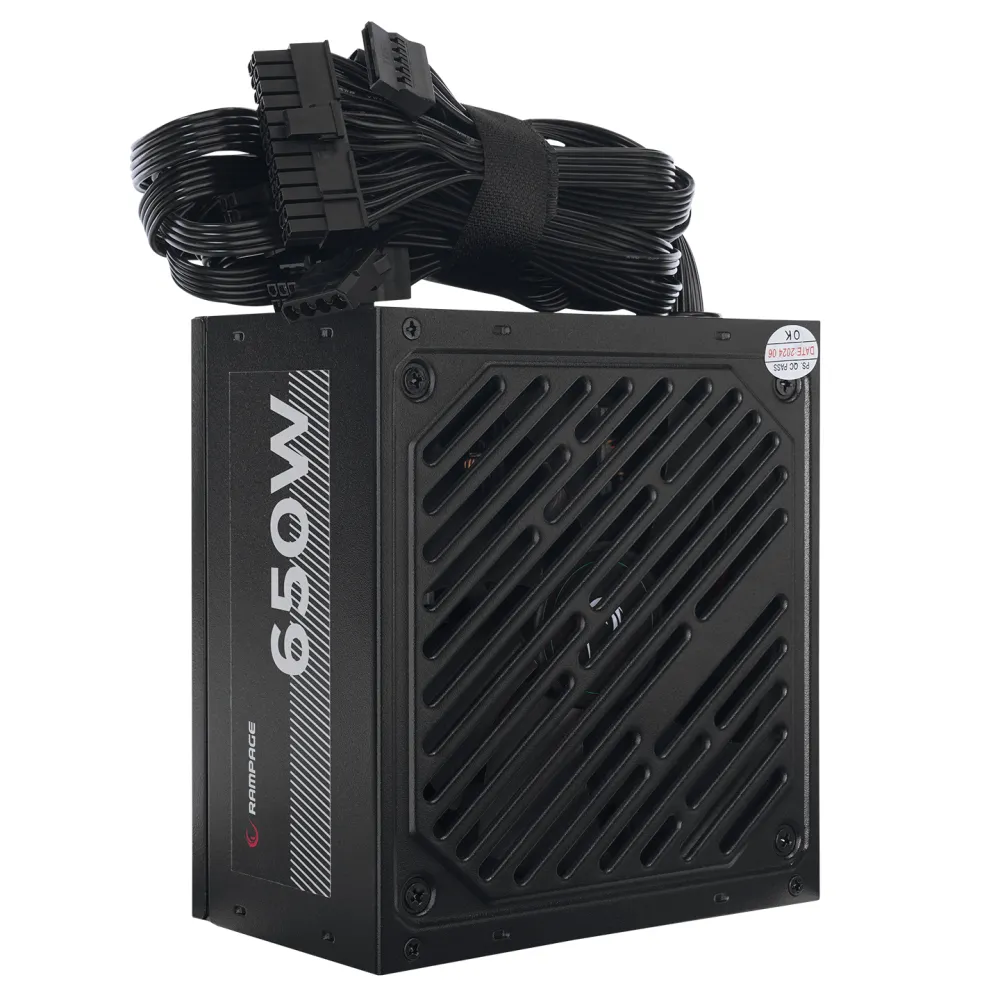 Rampage Napajanje RMP-650-80PB 650W 80+ Bronze