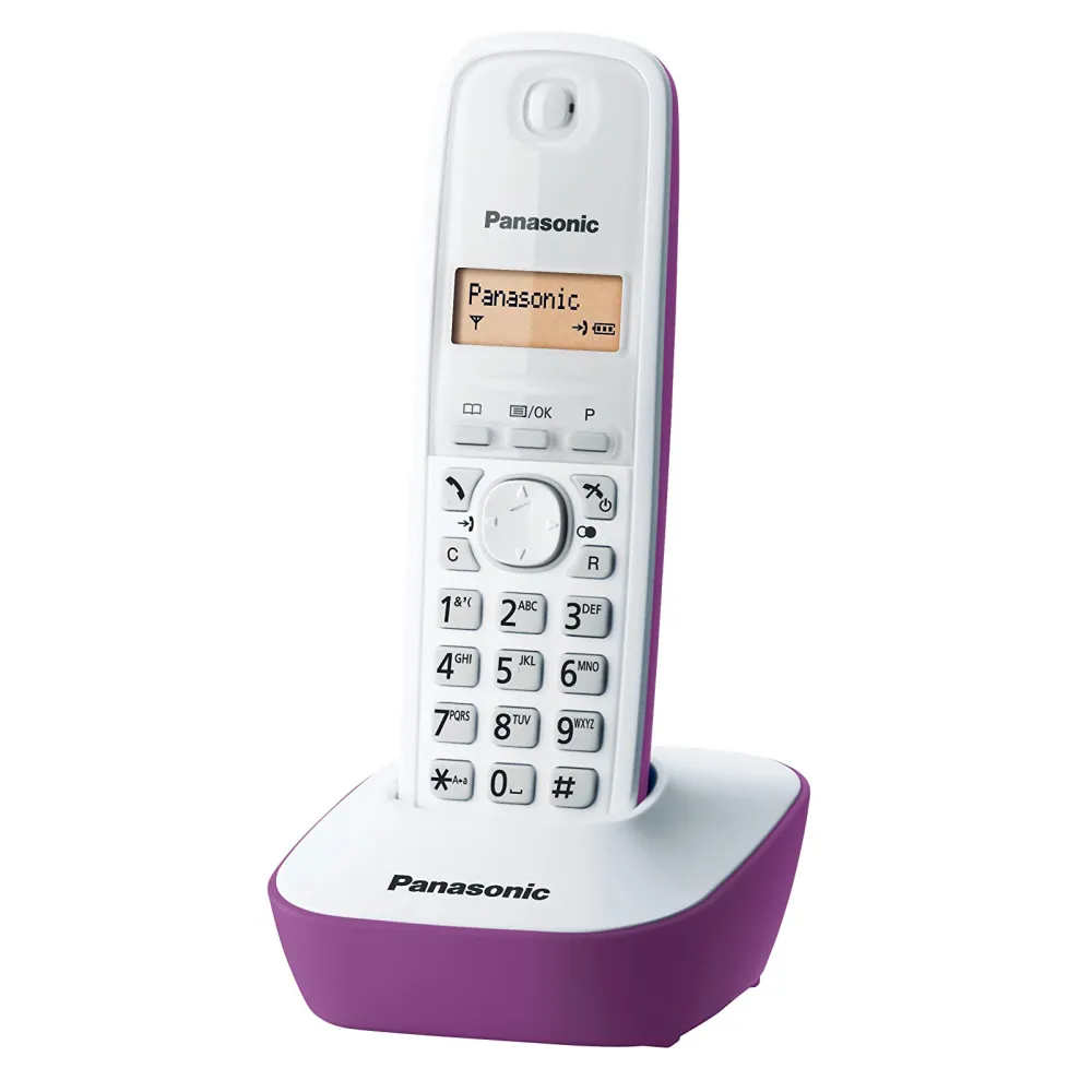 PANASONIC Telefon bežični KX-TG1611FXF ljubičasti