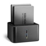 Axagon Dock 2x2.5 , USB 3.2, metal, disk cloning