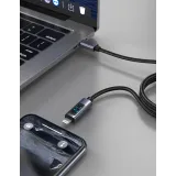 Swissten Kabl USB-C/Lightning sa LCD 1.5m