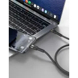Swissten Kabl Data Video USB-C 4.0 – 240W, 40Gbps, 8K 60Hz, 1.5m Black