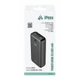 iPEAX Power bank 20000 mAh, 10.5W, 2x USB-A Black