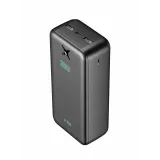 iPEAX Power bank 30000 mAh, 10.5W, 2x USB-A Black
