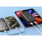 iPEAX Power bank 30000 mAh, 10.5W, 2x USB-A Black