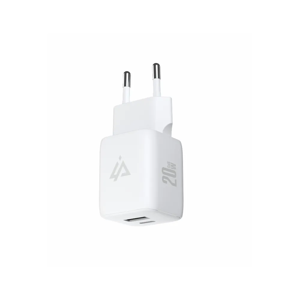 iPEAX Adapter GaN 20W (USB-C + USB-A) White