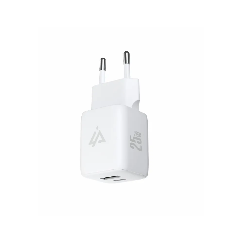 iPEAX Adapter GaN 25W (USB-C + USB-A) White