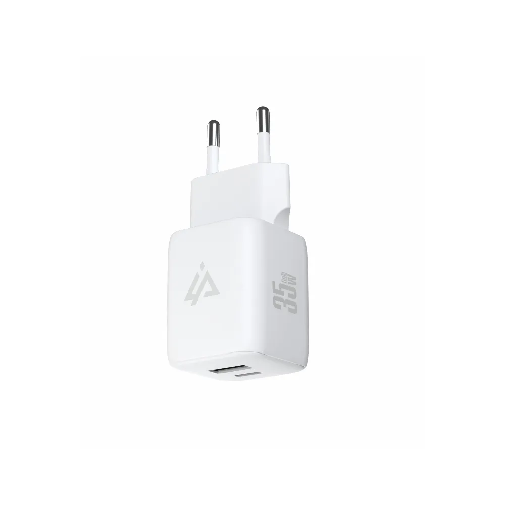 iPEAX Adapter GaN 35W (USB-C + USB-A) White