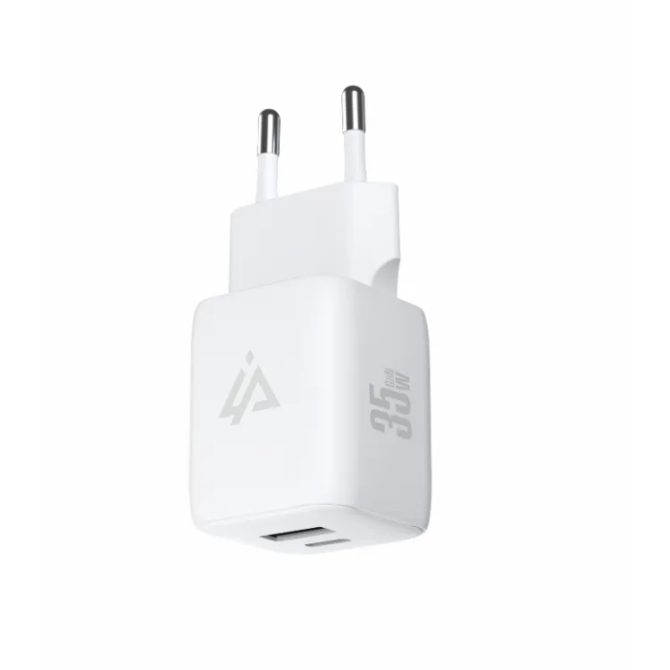 iPEAX Adapter GaN 35W (USB-C + USB-A) White