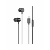iPEAX Slušalice Wired Lightning Black