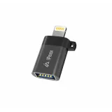 iPEAX OTG Adapter Lightning (M) / USB-A (F) Black