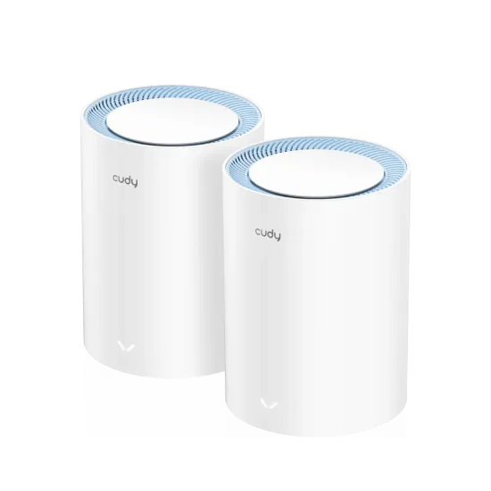 CUDY Router M1300(1-Pack) AC1200 Wi-Fi Gigabit Mesh