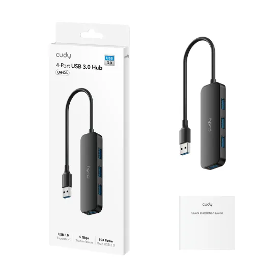 CUDY HUB 4-Port USB 3.0
