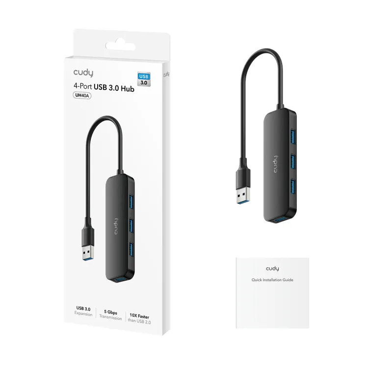 CUDY HUB 4-Port USB 3.0