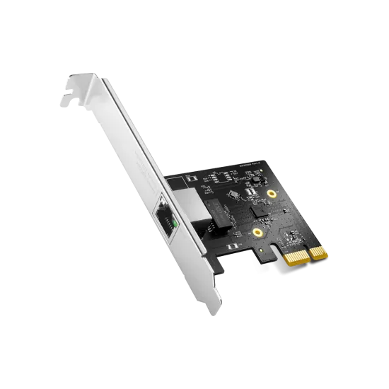 CUDY Mrežna kartica PE25, 1x 2.5 Gigabit Ethernet (10/100/1000/2500Mbps), PCI-Express x1, RJ-45, internal