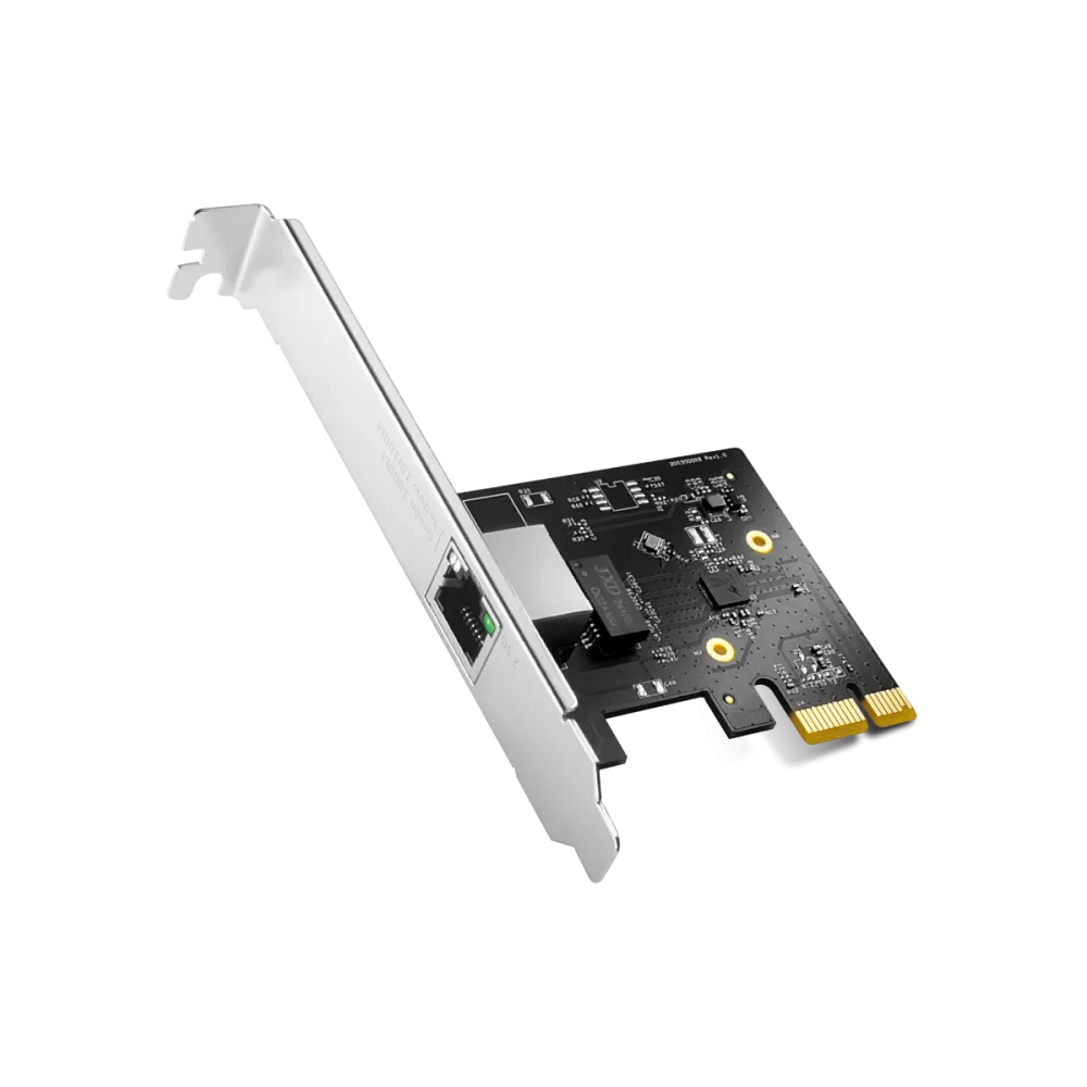 CUDY Mrežna kartica PE25, 1x 2.5 Gigabit Ethernet (10/100/1000/2500Mbps), PCI-Express x1, RJ-45, internal