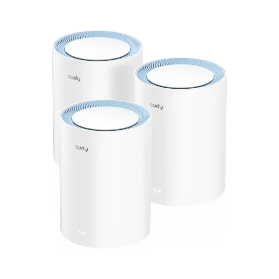 CUDY Router M1200(2-Pack) AC1200 Wi-Fi Mesh