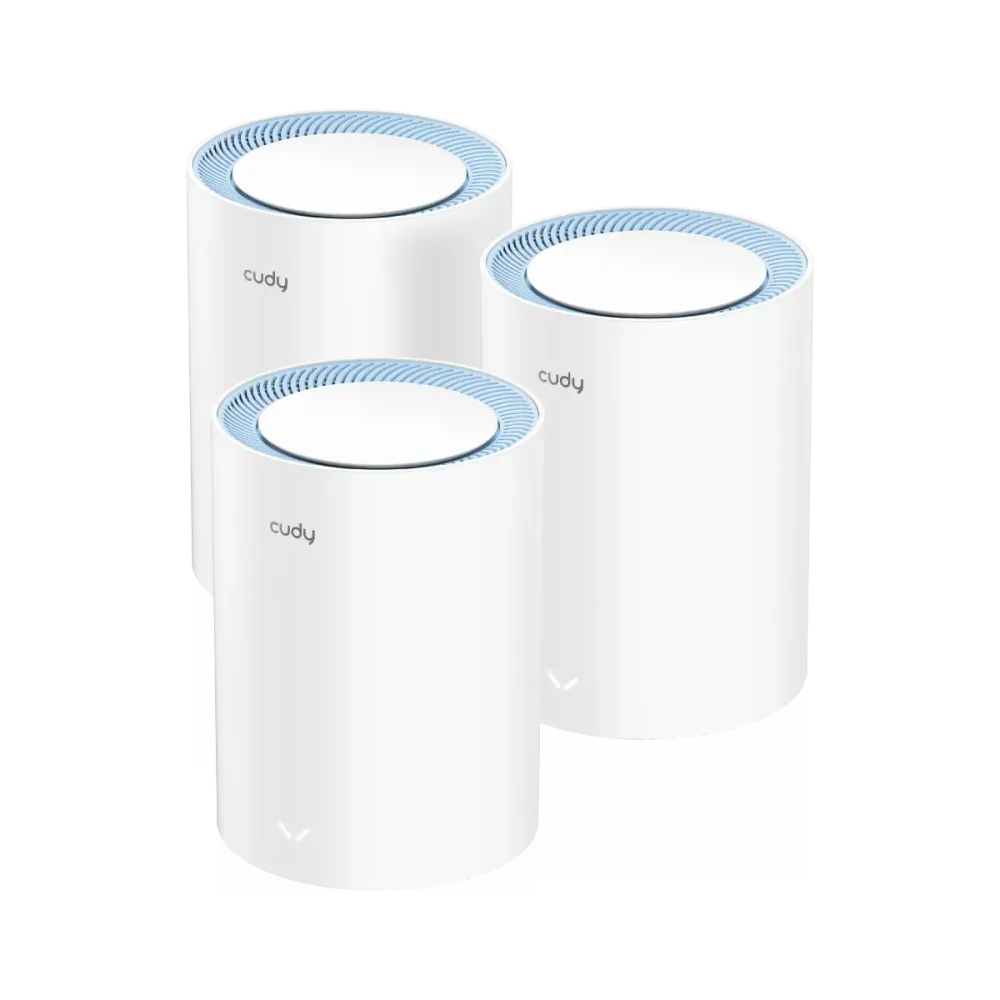 CUDY Router M1200(2-Pack) AC1200 Wi-Fi Mesh