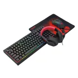 Redragon Combo set 4 in 1 S149 - K515-RGB + M616-RGB + H120 + P016