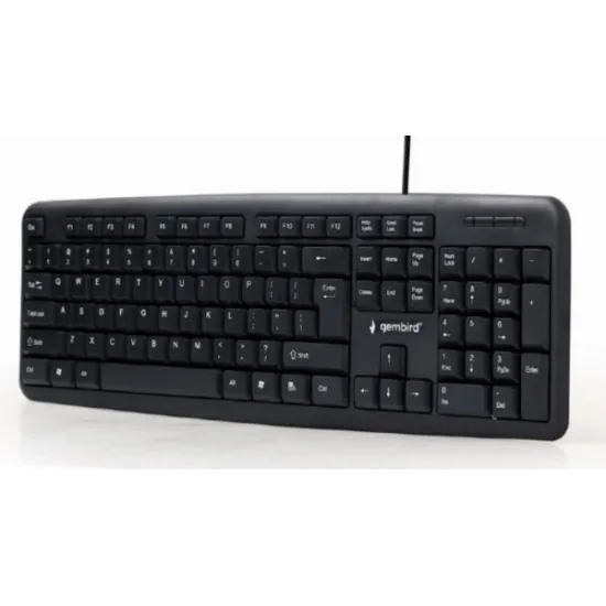 Gembird Tastatura standart usb ENG/black KB-U-103