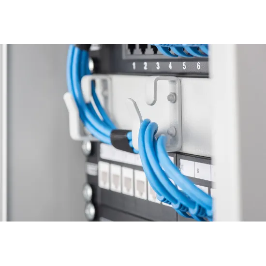 Digitus Patch panel modular 10 1U 12-port blank crni