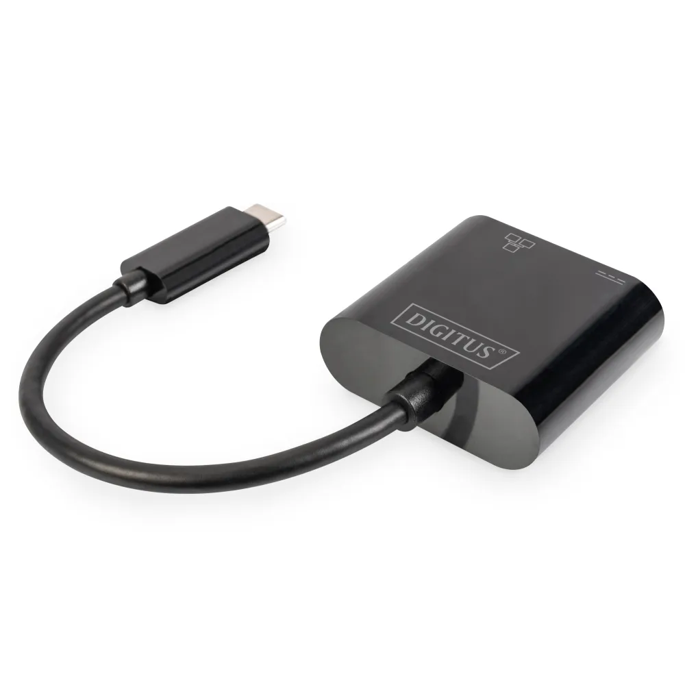 Digitus HUB USB Type C to RJ45 Gigabit Ethernet + Type C PD