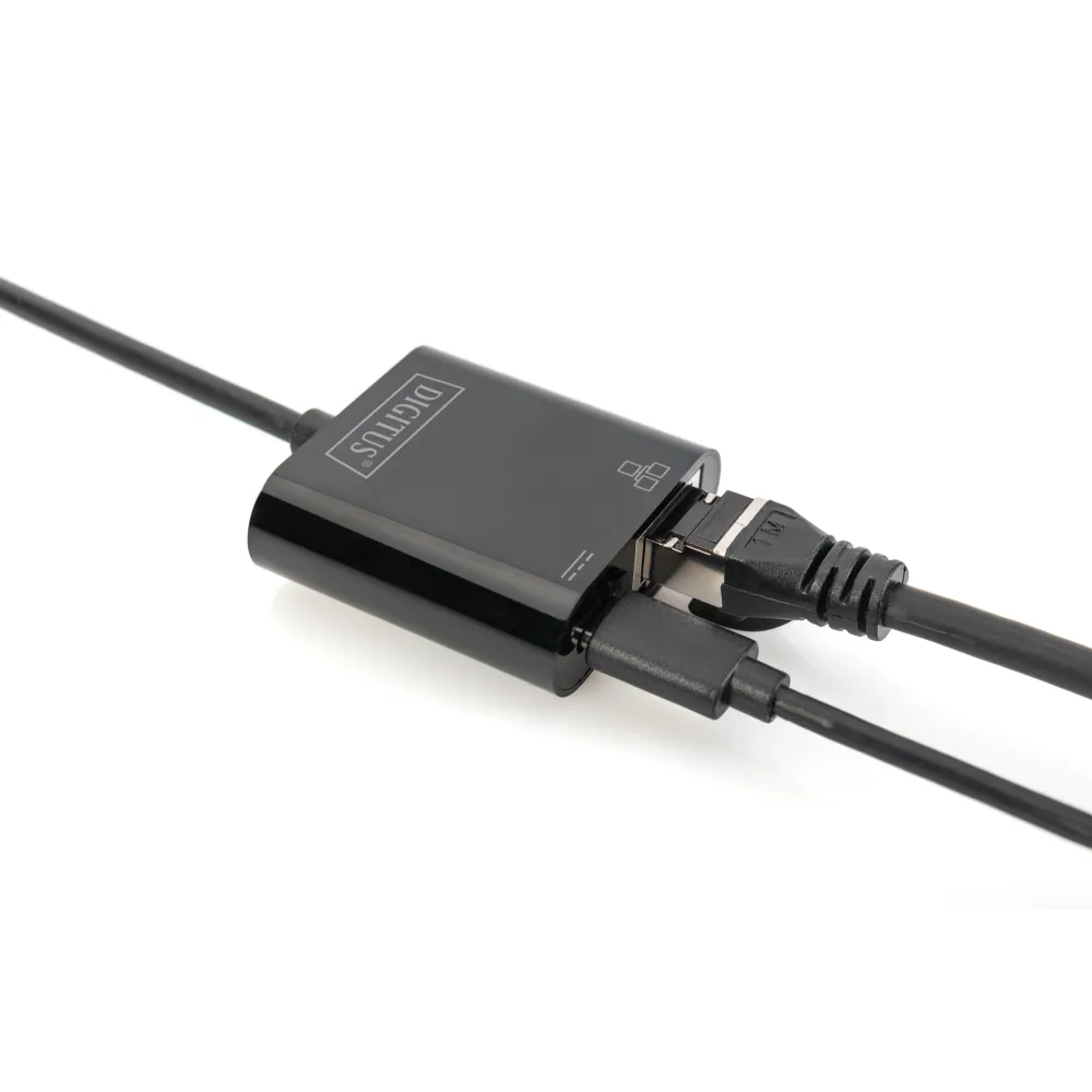 Digitus HUB USB Type C to RJ45 Gigabit Ethernet + Type C PD