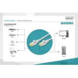 Digitus Kabl S-FTP patch Cat6A 3m sivi