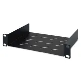 Digitus Polica fiksna 10 1U 44x254x150 mm crna