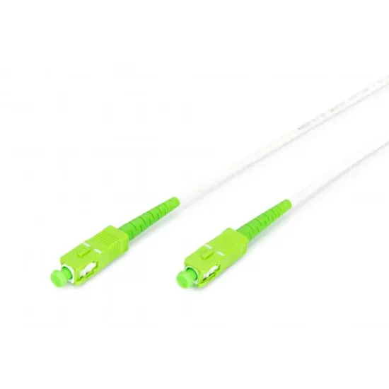 Digitus Fiber optic steel-armored patch cable, simplex, singlemode, SC/APC - SC/APC, 10 m