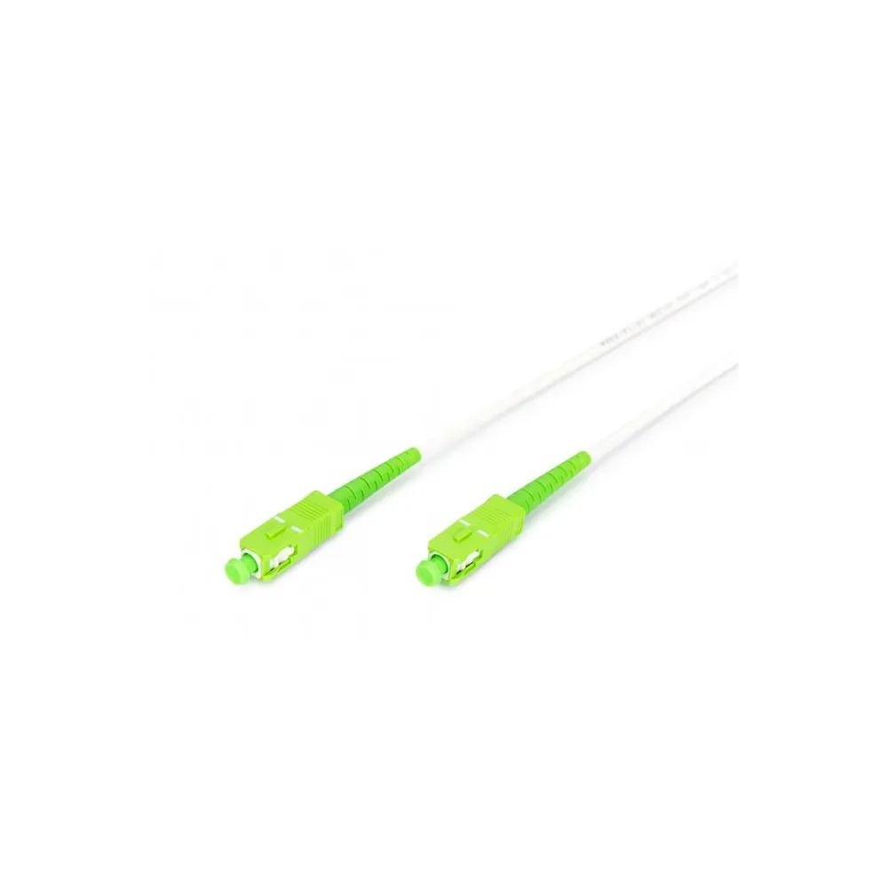 Digitus Fiber optic steel-armored patch cable, simplex, singlemode, SC/APC - SC/APC, 10 m