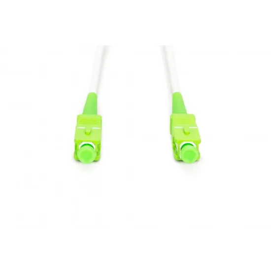 Digitus Fiber optic steel-armored patch cable, simplex, singlemode, SC/APC - SC/APC, 20 m
