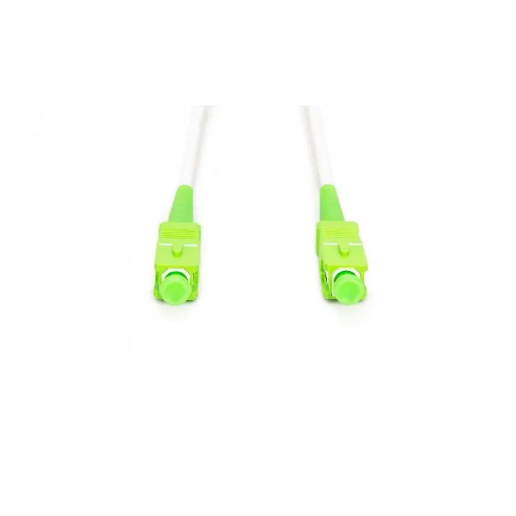 Digitus Fiber optic steel-armored patch cable, simplex, singlemode, SC/APC - SC/APC, 20 m