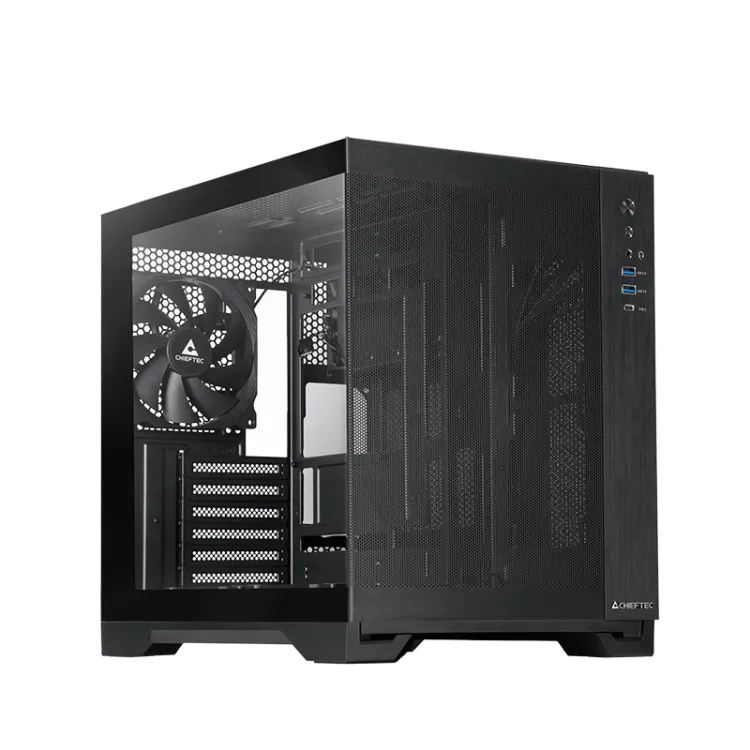 Chieftec CASE VISIO AIR GM-30B-M-OP 3x140